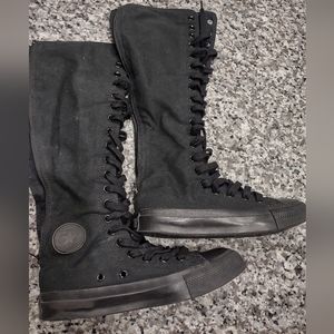 Knee high Converse